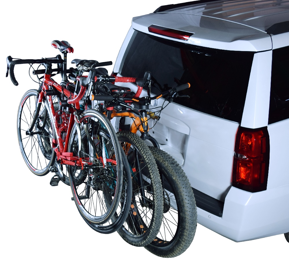 4 bike hitch mount rack