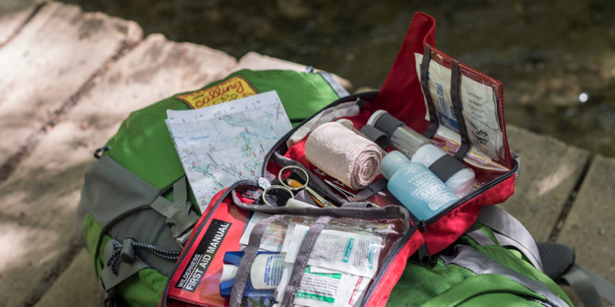 Camping first aid