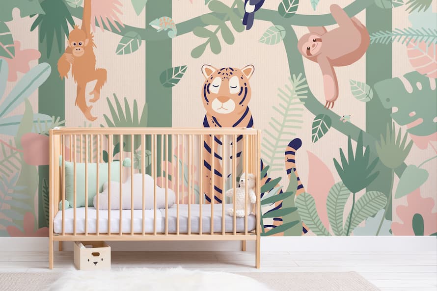 kids-jungle-animal-friends-wallpaper-mural-nursery