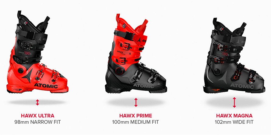 Mens Ski Boots Size Chart