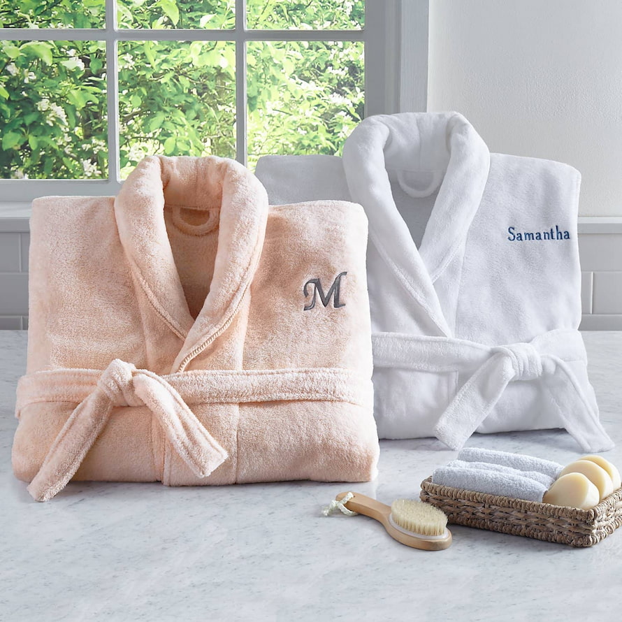 Comfortable Bathrobes and Towels Gift Set