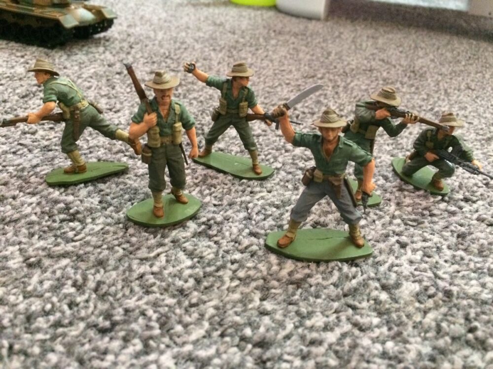 miniature soldiers from airfix