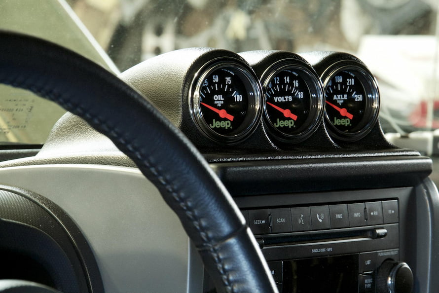 car pyrometer gauge