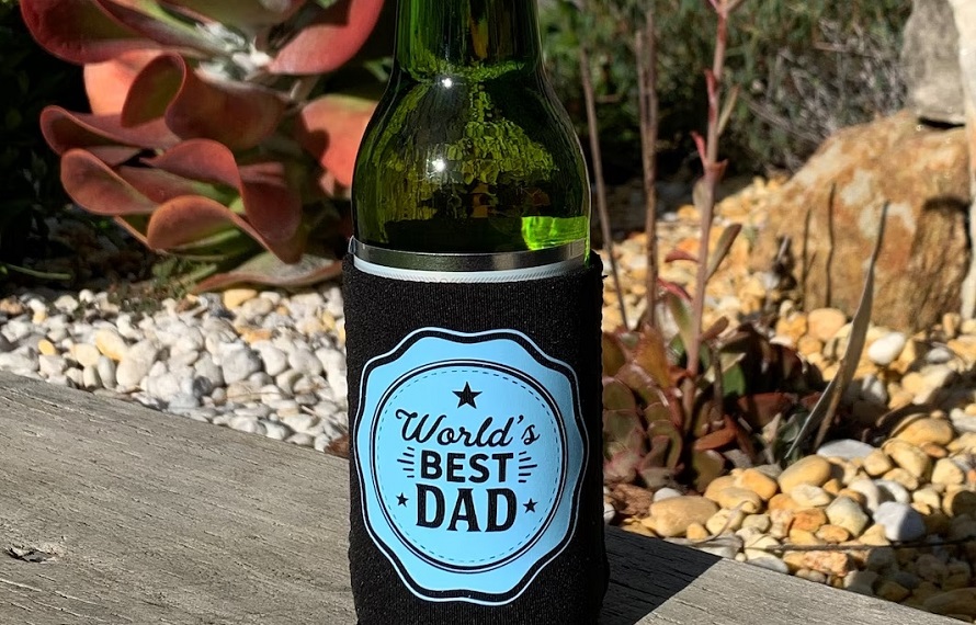 personalised stubby cooler for father's day