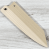 knife sheath saya on a desk