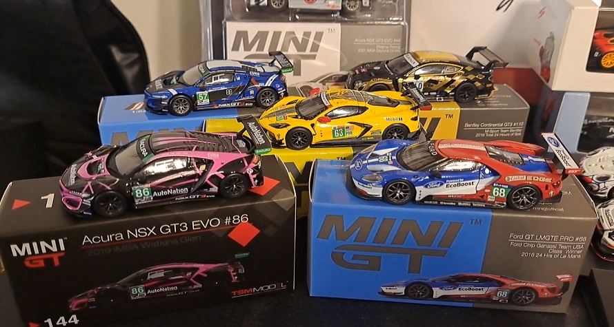 Mini gt diecast cars