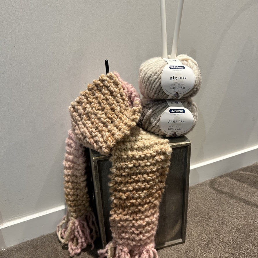 Scarf Kit - Patons Gigante - col 2413