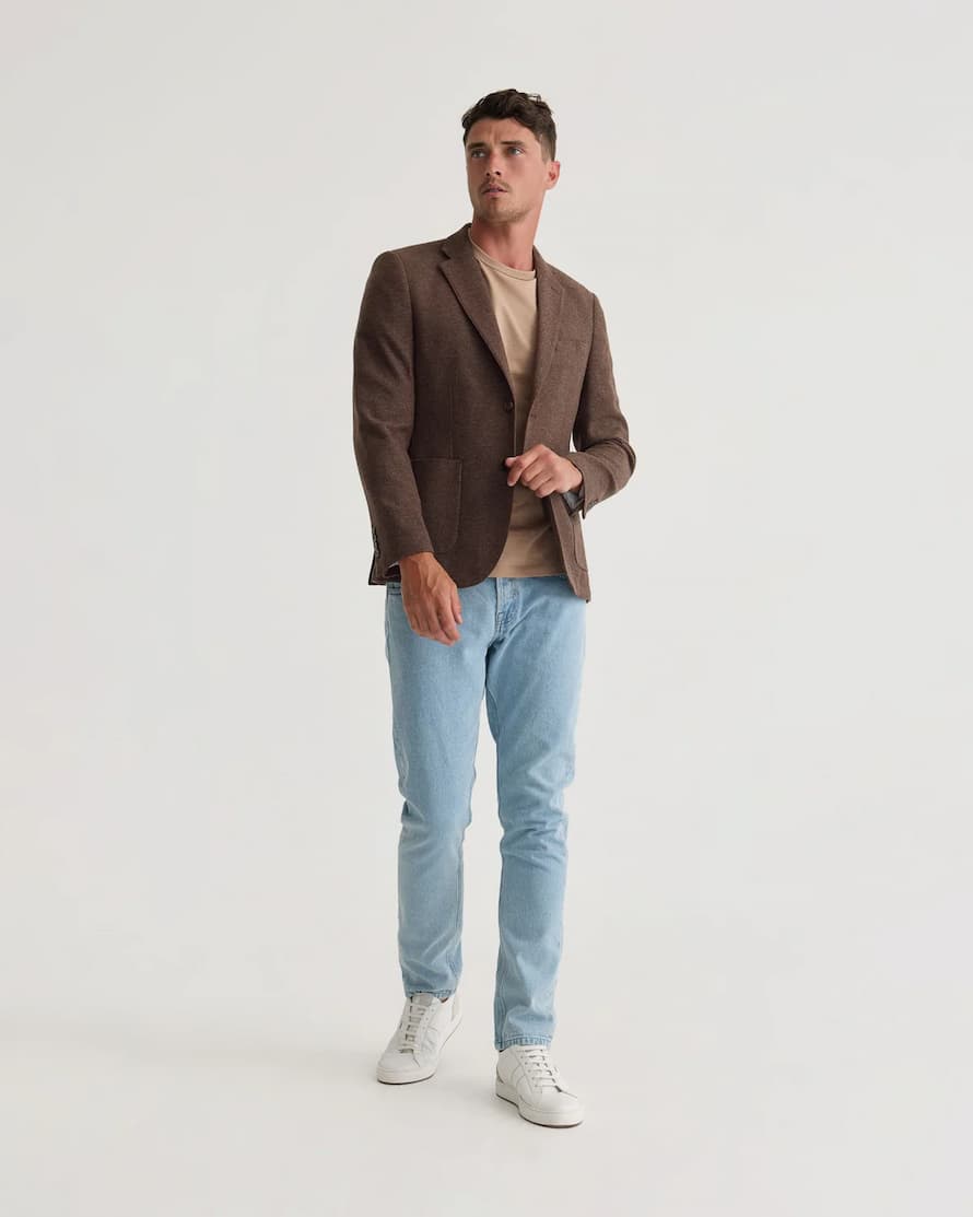 Milton Twill Wool Blazer