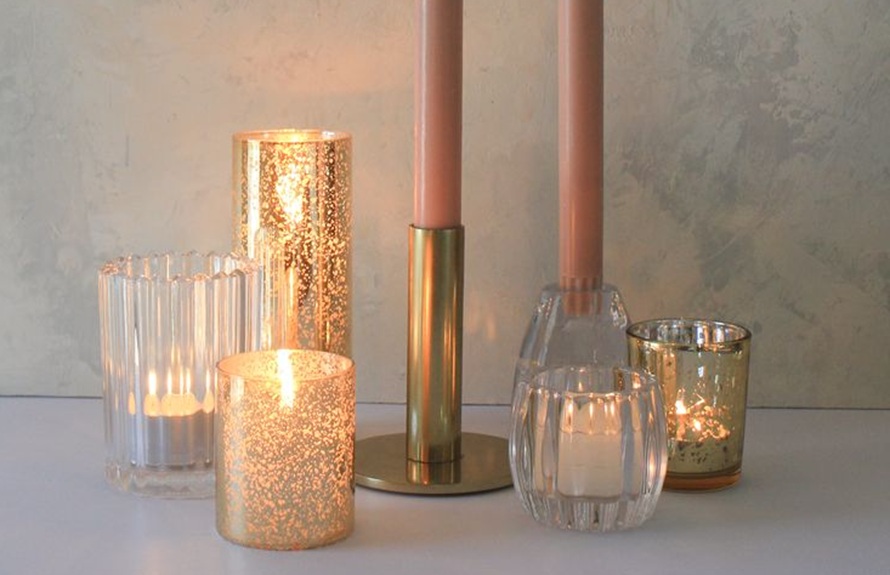 various candle stands