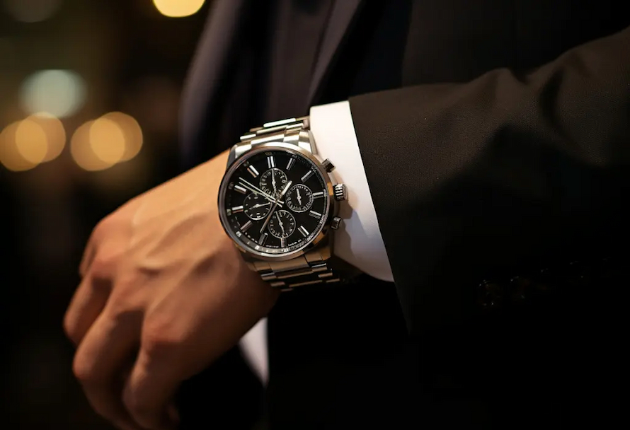black_dial_watch