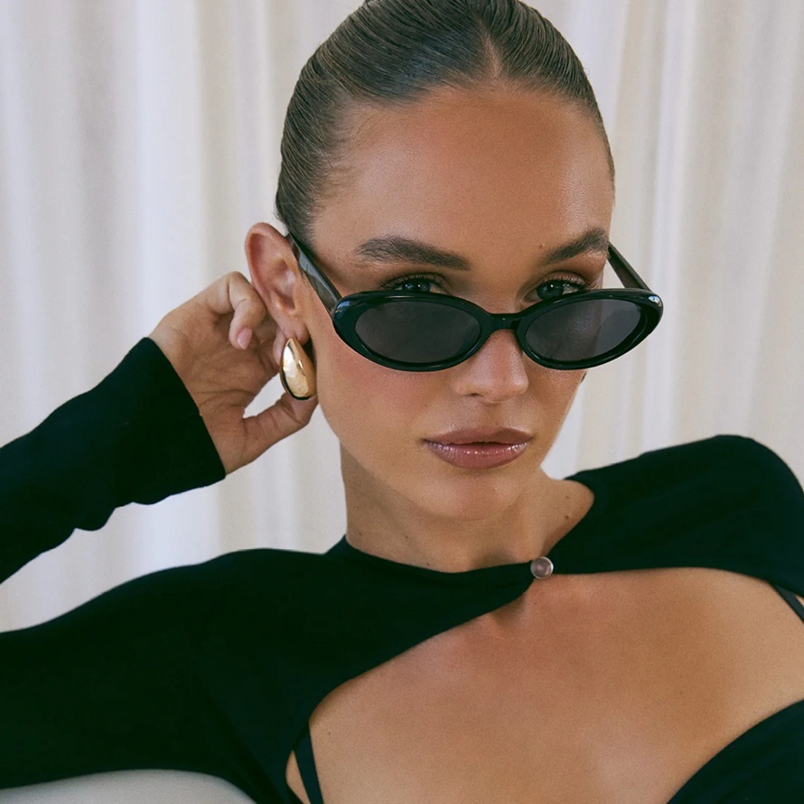 the iris black jet sunglasses 
