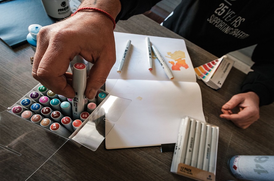 paint marker set