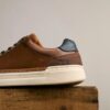 Times Casual Shoes Tan Polished