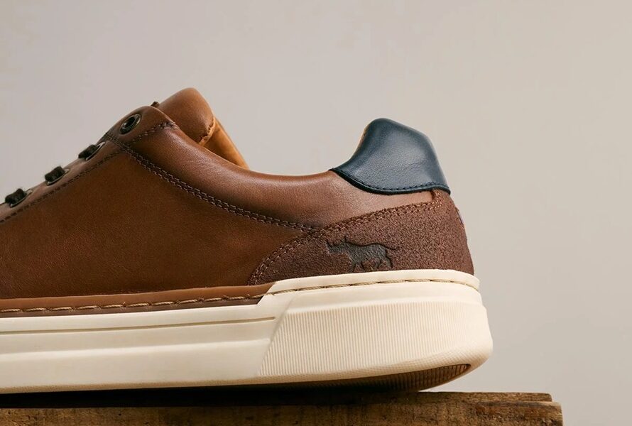 Times Casual Shoes Tan Polished
